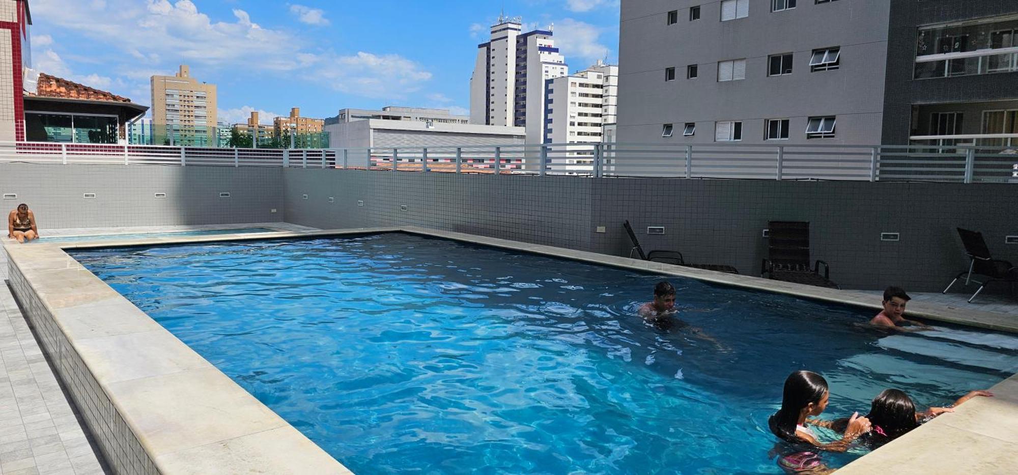 A Melhor Localizacao Da Praia Grande/Sp Exterior photo